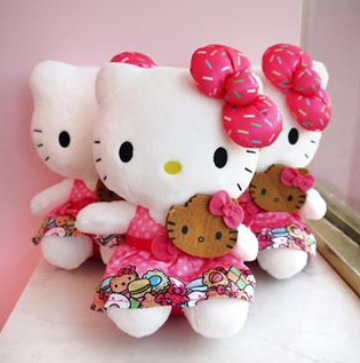 Hello kitty sales cafe plush