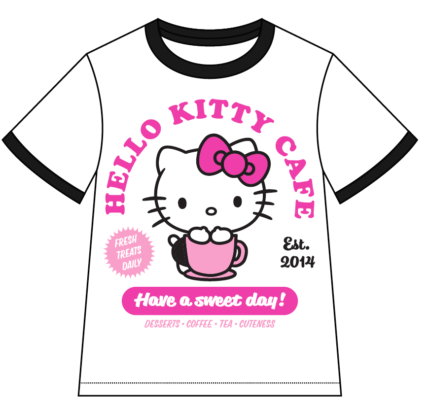 Hello Kitty Cafe Truck Shirt top